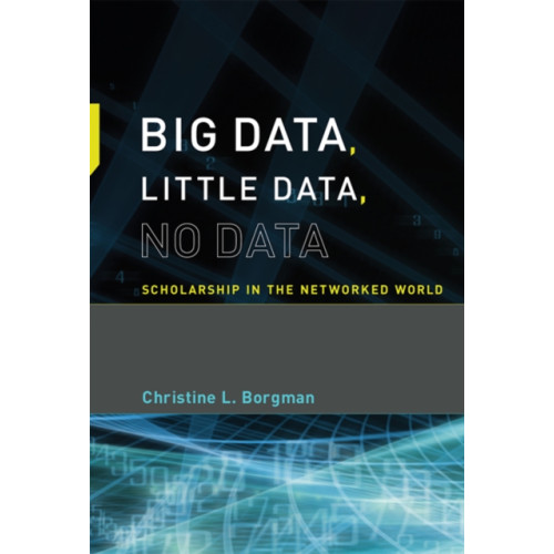 Mit press ltd Big Data, Little Data, No Data (häftad, eng)