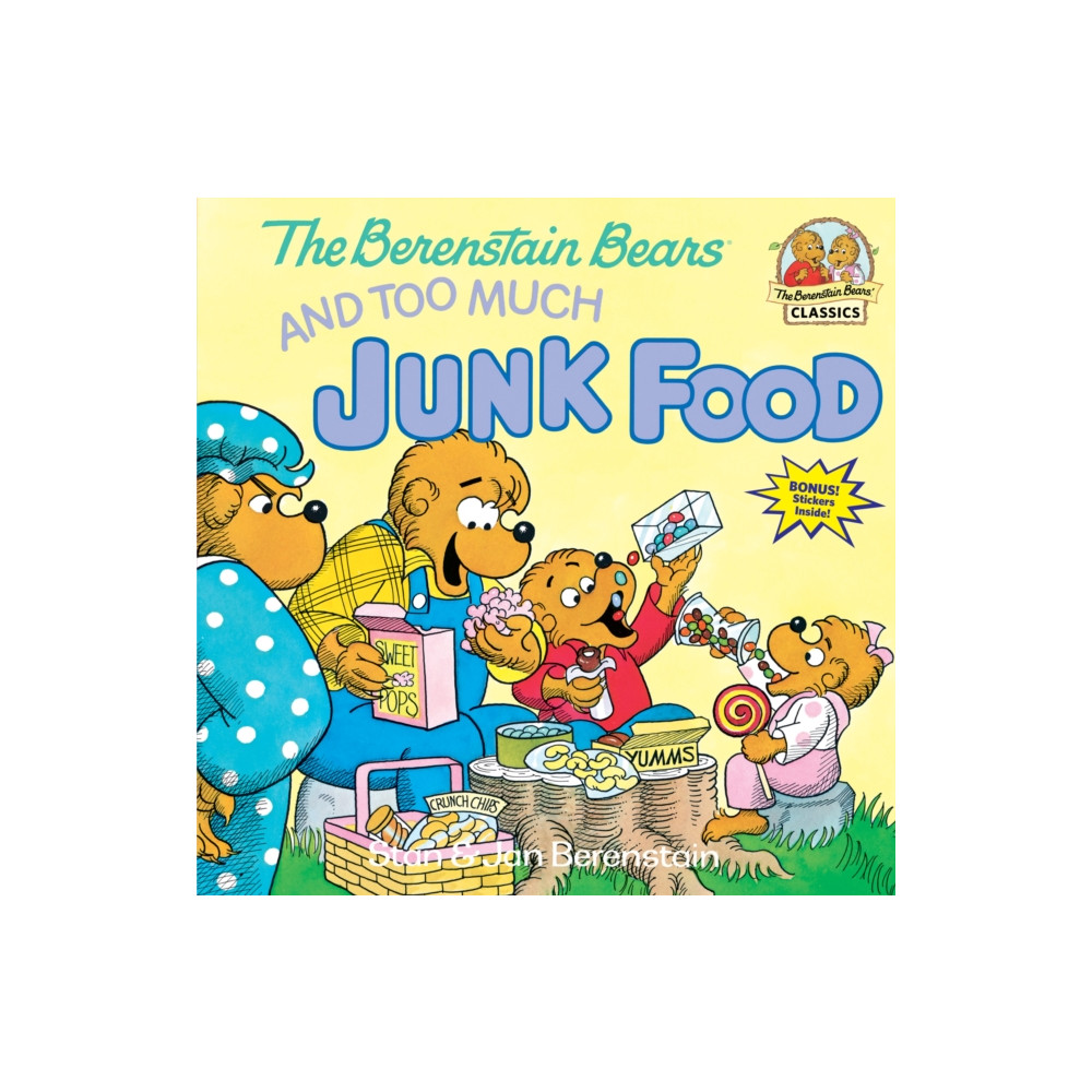 Produktbild för The Berenstain Bears and Too Much Junk Food (häftad, eng)