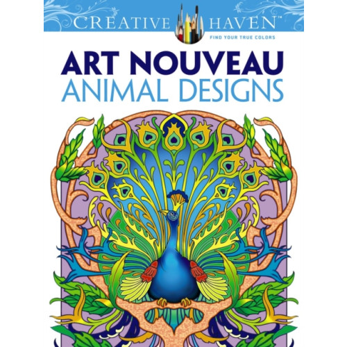 Dover publications inc. Creative Haven Art Nouveau Animal Designs Coloring Book (häftad, eng)