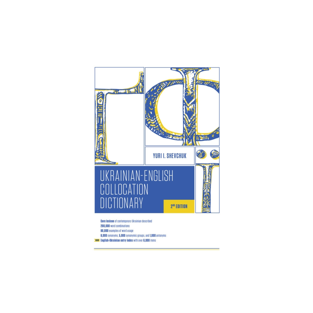 Produktbild för The Ukrainian-English Collocation Dictionary, 2nd edition (häftad, eng)