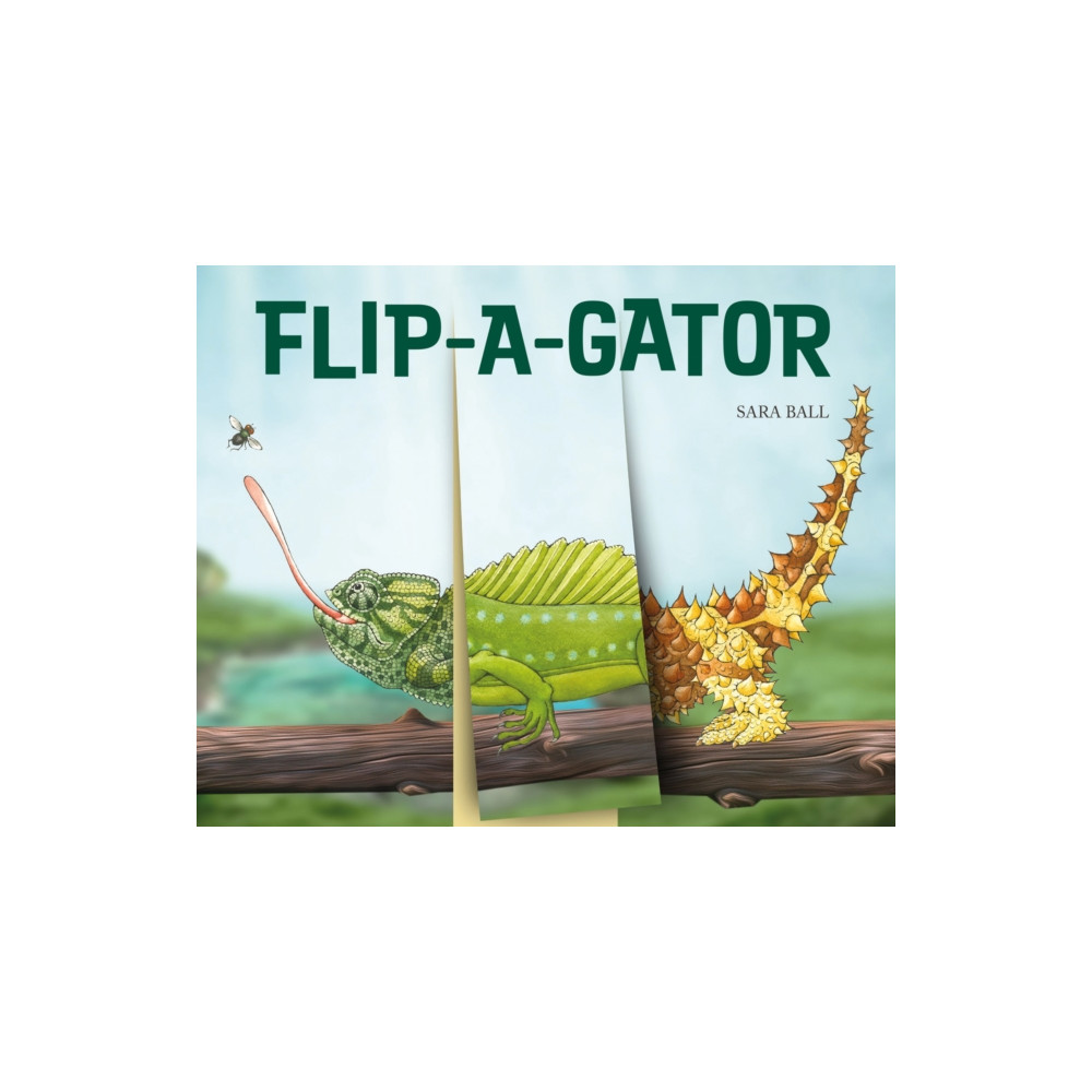 Produktbild för Flip-a-gator (bok, board book, eng)