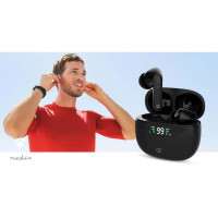 Produktbild för Headset NEDIS TWS ANC In-Ear BT