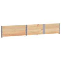 Produktbild för Pallkragar 2 st 150x100 cm massivt furu