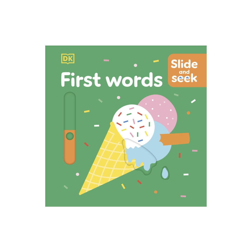 Produktbild för Slide and Seek First Words (bok, board book, eng)