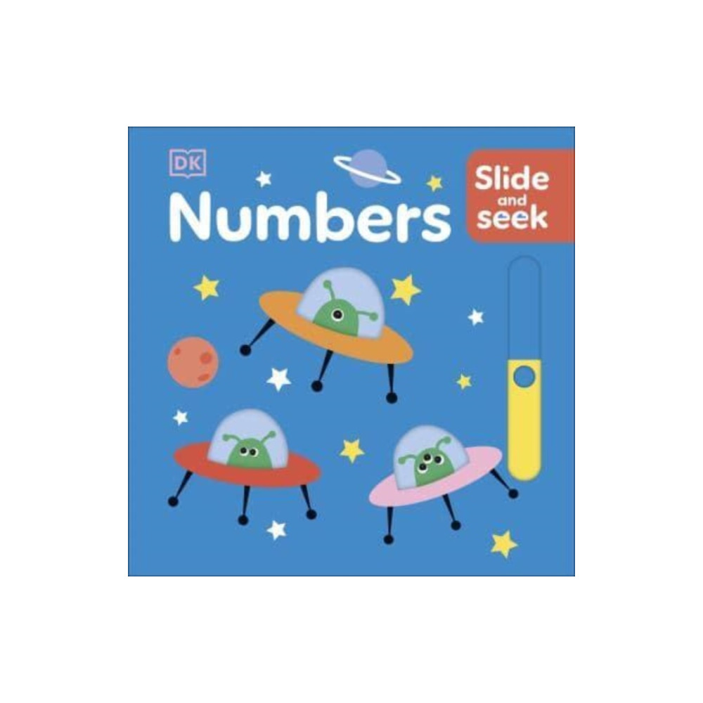 Produktbild för Slide and Seek Numbers (bok, board book, eng)