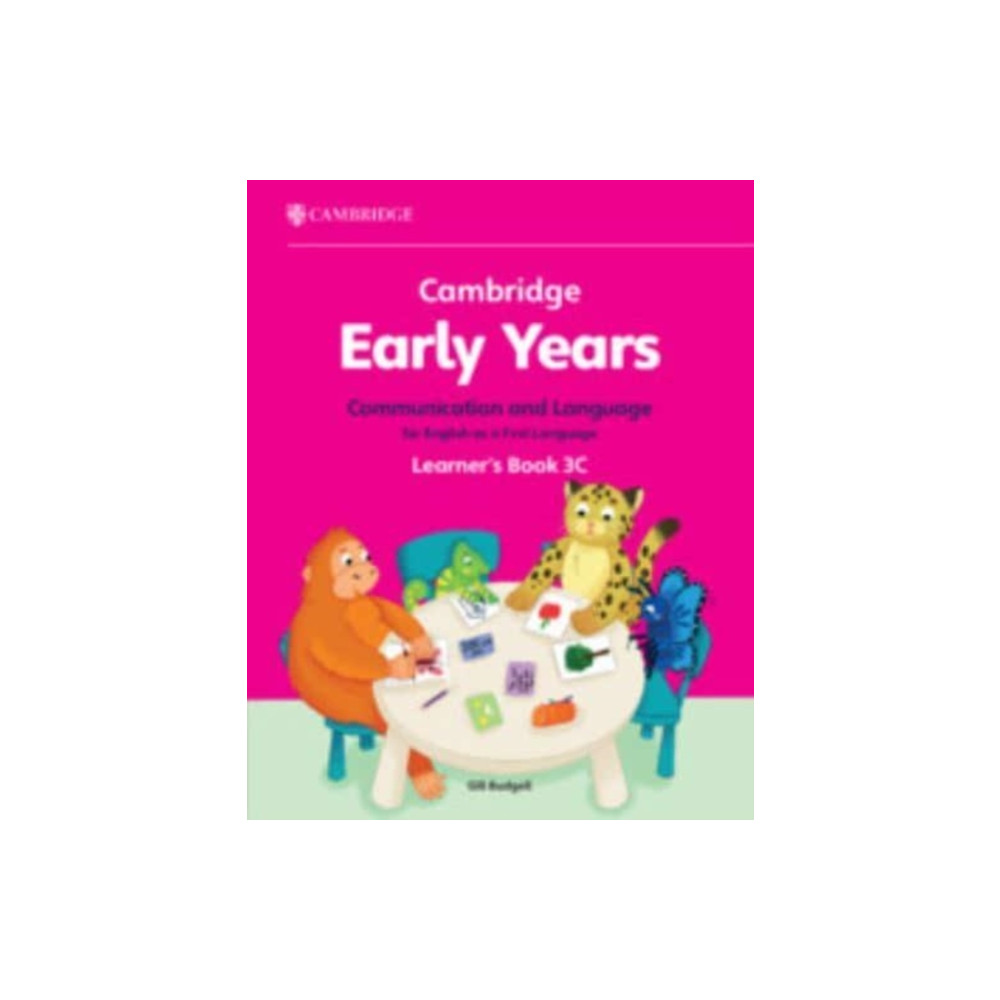 Produktbild för Cambridge Early Years Communication and Language for English as a First Language Learner's Book 3C (häftad, eng)