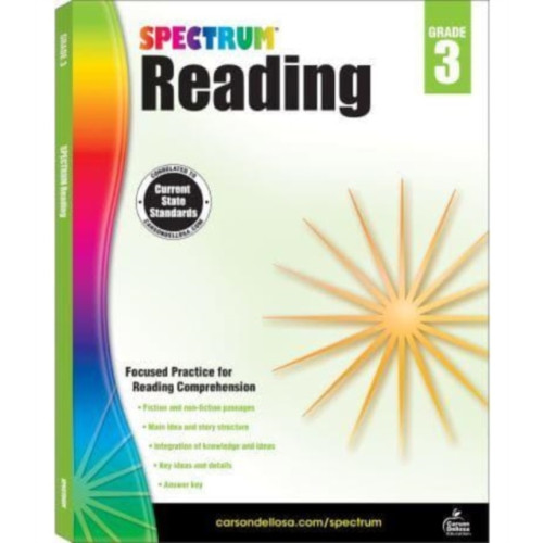 Carson Dellosa Spectrum Reading Workbook Grade 3 (häftad, eng)