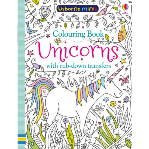 Usborne Publishing Ltd Colouring Book Unicorns with Rub Downs (häftad, eng)