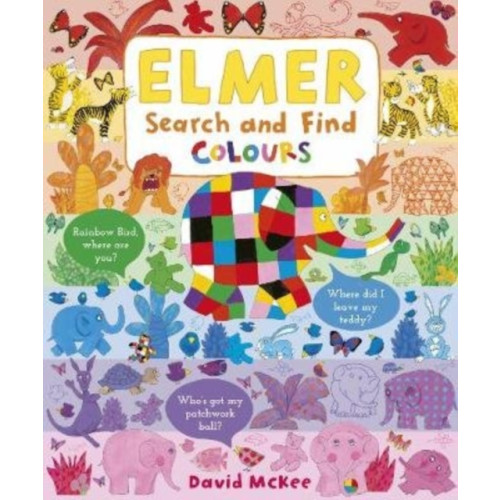Andersen Press Ltd Elmer Search and Find Colours (bok, board book, eng)