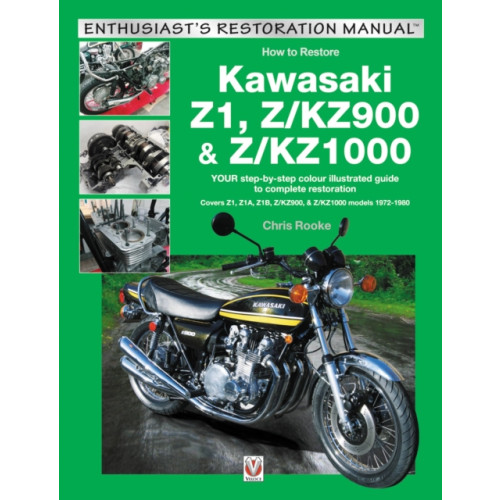 David & Charles Kawasaki Z1, Z/KZ900 & Z/KZ1000 (häftad, eng)