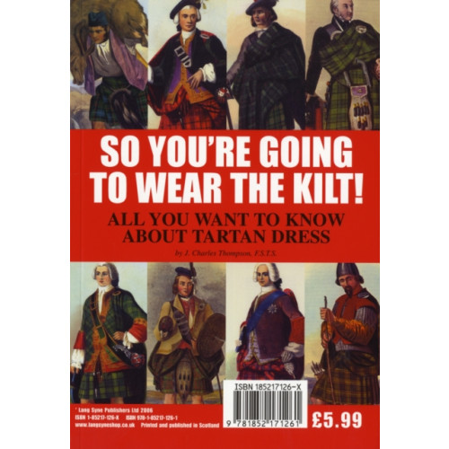 Lang Syne Publishers Ltd So You're Going to Wear the Kilt! (häftad, eng)