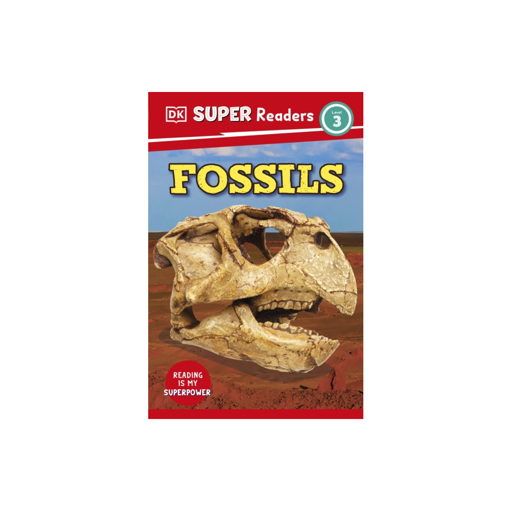 Produktbild för DK Super Readers Level 3 Fossils (häftad, eng)