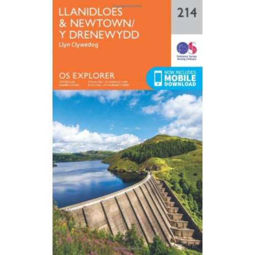 Ordnance Survey Llanidloes and Newtown - Y Drenewydd