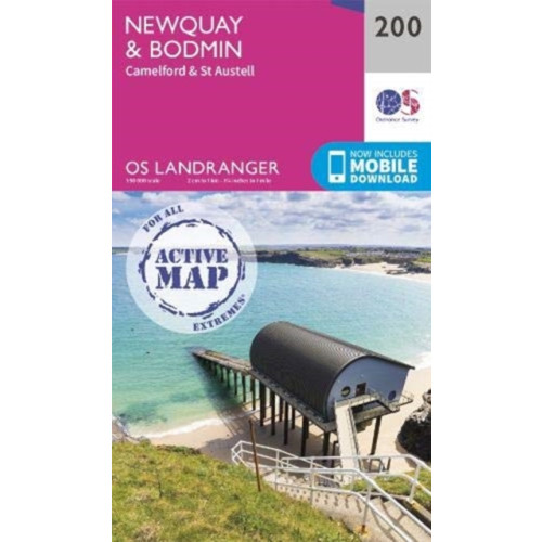 Ordnance Survey Newquay & Bodmin