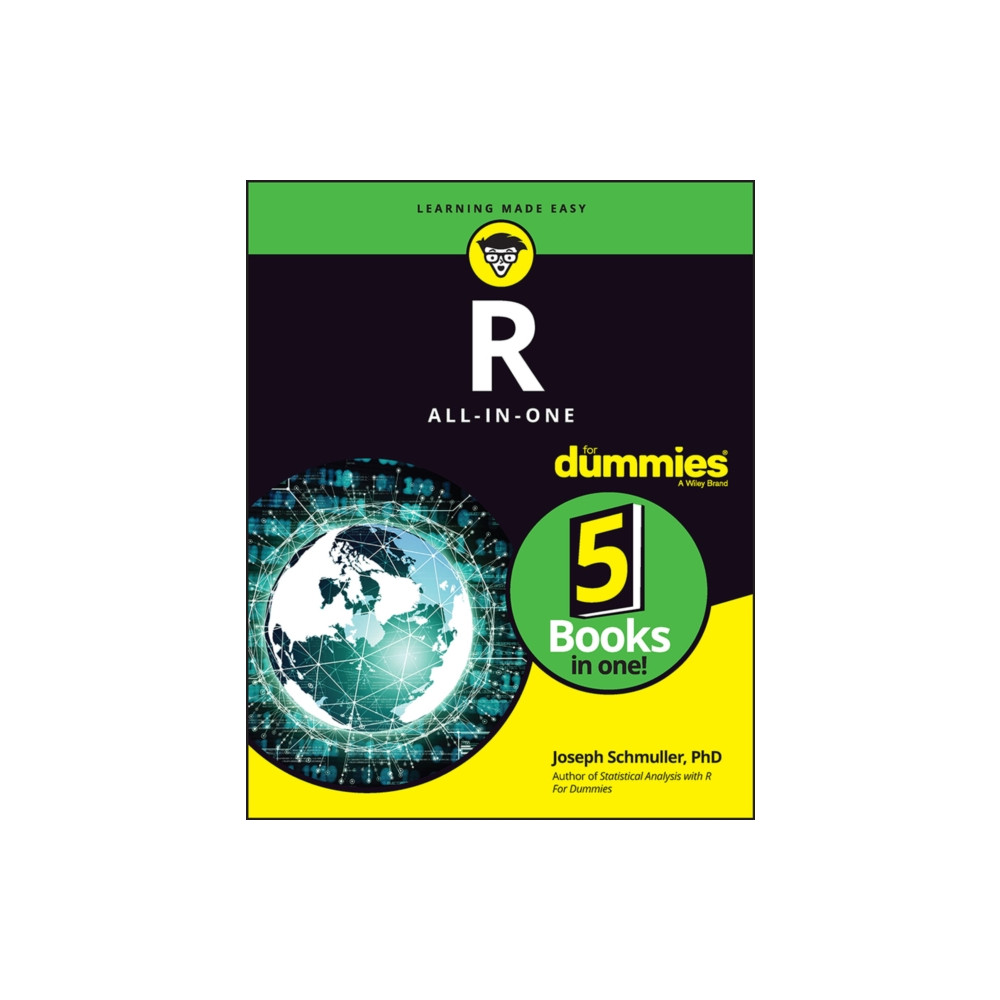Produktbild för R All-in-One For Dummies (häftad, eng)