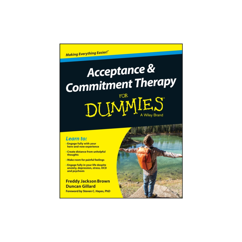 Produktbild för Acceptance and Commitment Therapy For Dummies (häftad, eng)