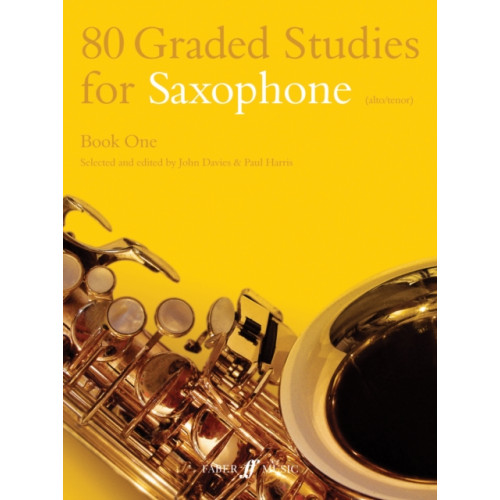 Faber Music Ltd 80 Graded Studies for Saxophone Book One (häftad, eng)