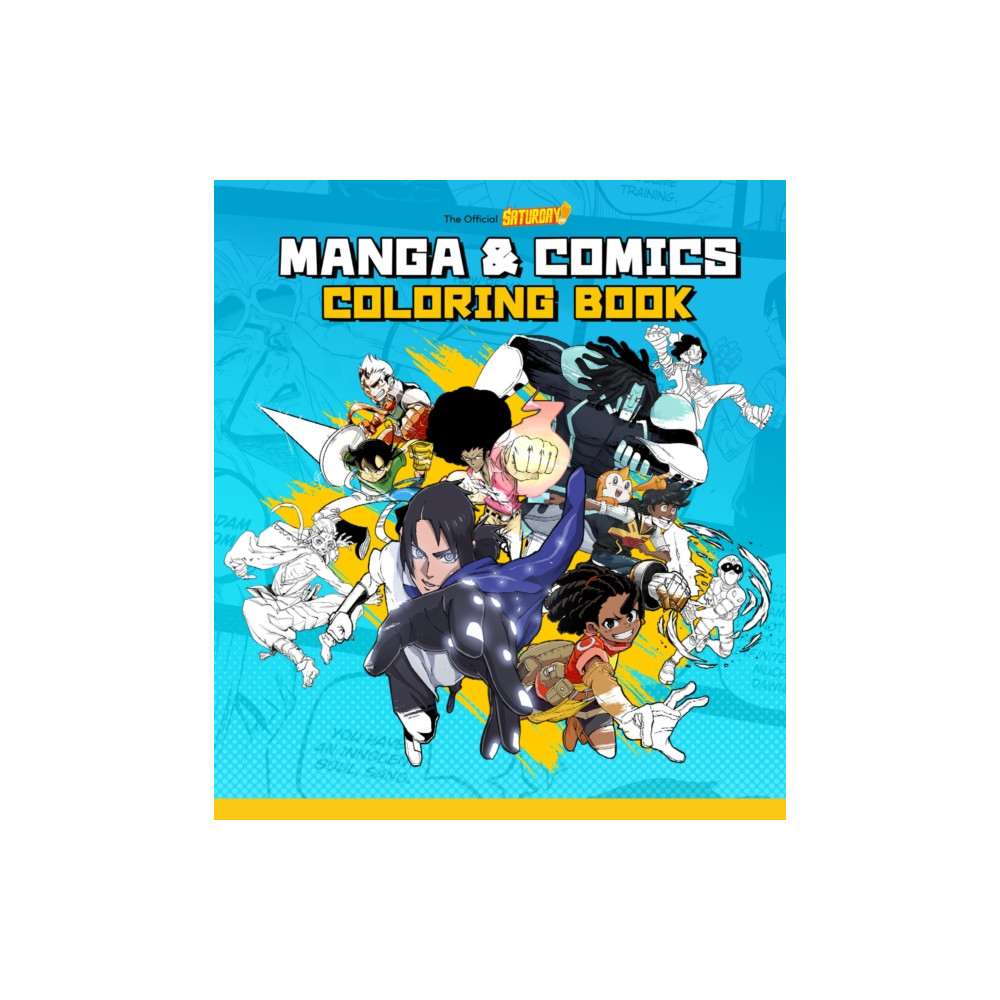Produktbild för Saturday AM Manga and Comics Coloring Book (häftad, eng)