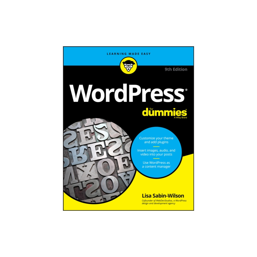 Produktbild för WordPress For Dummies (häftad, eng)