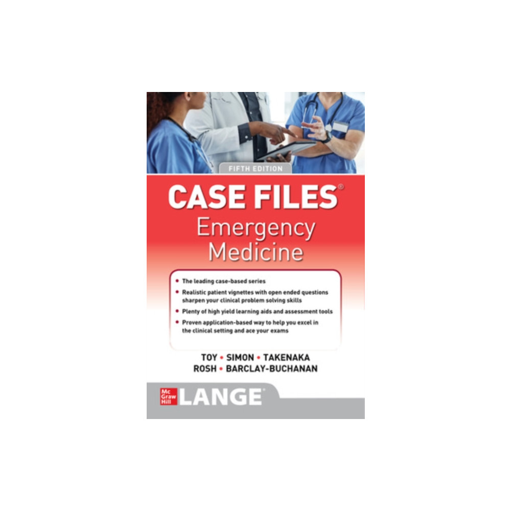Produktbild för Case Files: Emergency Medicine, Fifth Edition (häftad, eng)