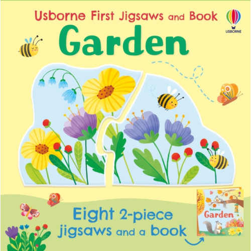 Usborne Publishing Ltd Usborne First Jigsaws And Book: Garden (häftad, eng)