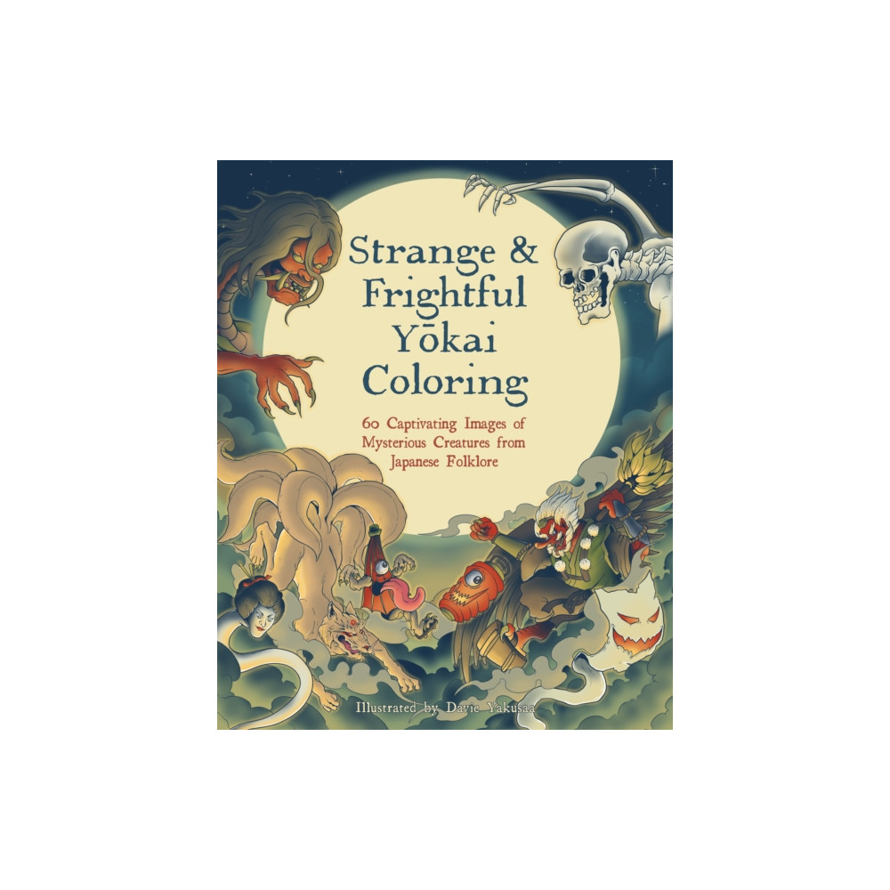 Produktbild för Strange & Frightful Yokai Coloring (häftad, eng)