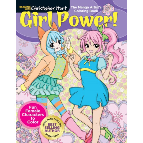 Sixth & Spring Books Manga Artist's Coloring Book: Girl Power! (häftad, eng)