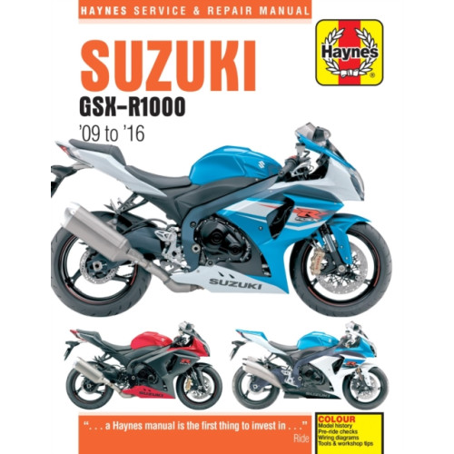 Haynes Publishing Group Suzuki GSX-R1000 (09 - 16) Haynes Repair Manual (häftad, eng)