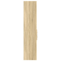 Produktbild för Högskåp sonoma-ek 70x42,5x185 cm konstruerat trä