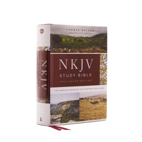 Thomas nelson publishers NKJV Study Bible, Hardcover, Burgundy, Full-Color, Comfort Print (inbunden, eng)