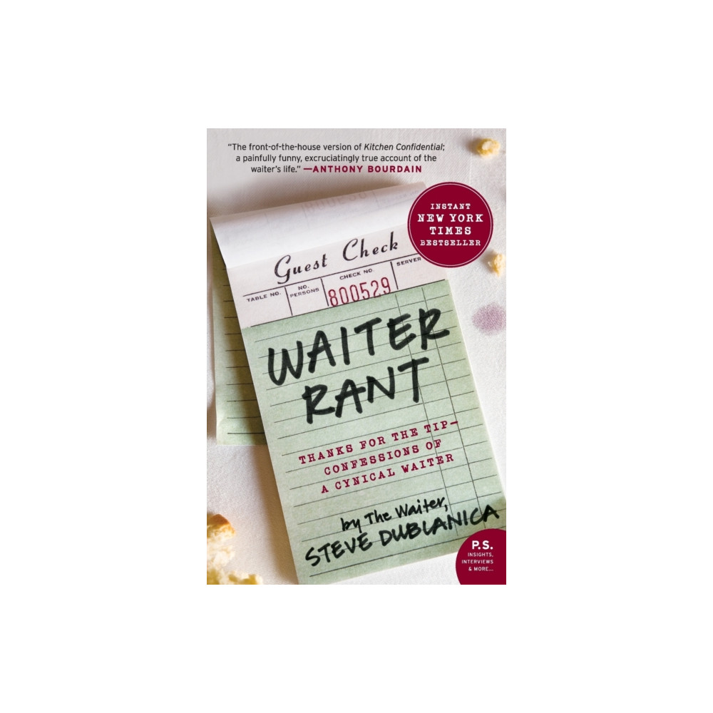 Produktbild för Waiter Rant (häftad, eng)