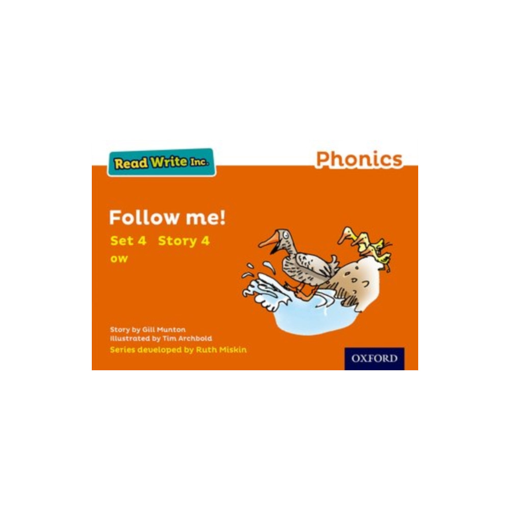 Produktbild för Read Write Inc. Phonics: Follow Me! (Orange Set 4 Storybook 4) (häftad, eng)