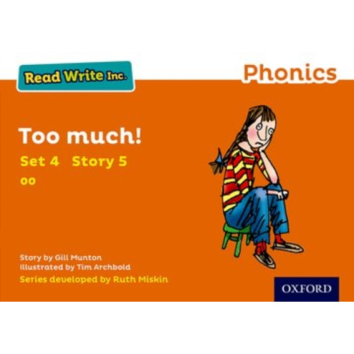 Oxford University Press Read Write Inc. Phonics: Too Much! (Orange Set 4 Storybook 5) (häftad, eng)