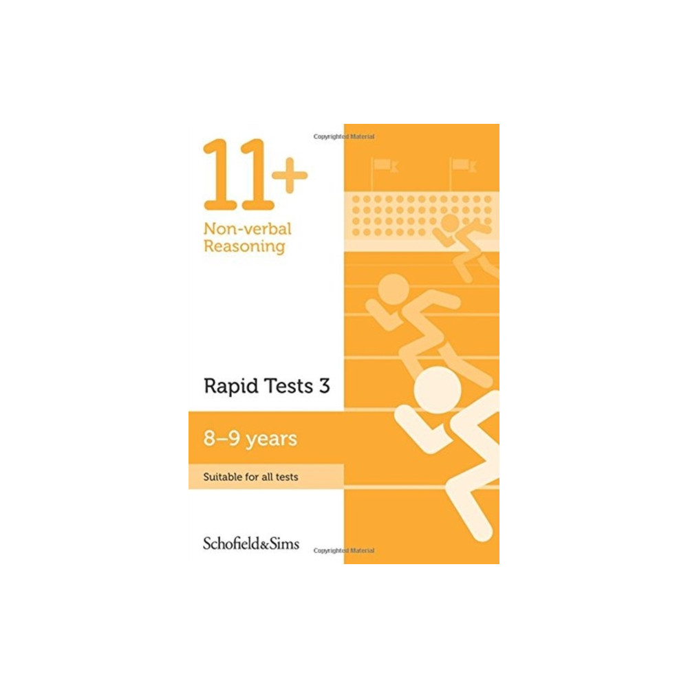 Produktbild för 11+ Non-verbal Reasoning Rapid Tests Book 3: Year 4, Ages 8-9 (häftad, eng)