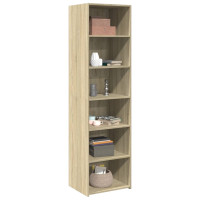 Produktbild för Högskåp sonoma-ek 50x41x185 cm konstruerat trä