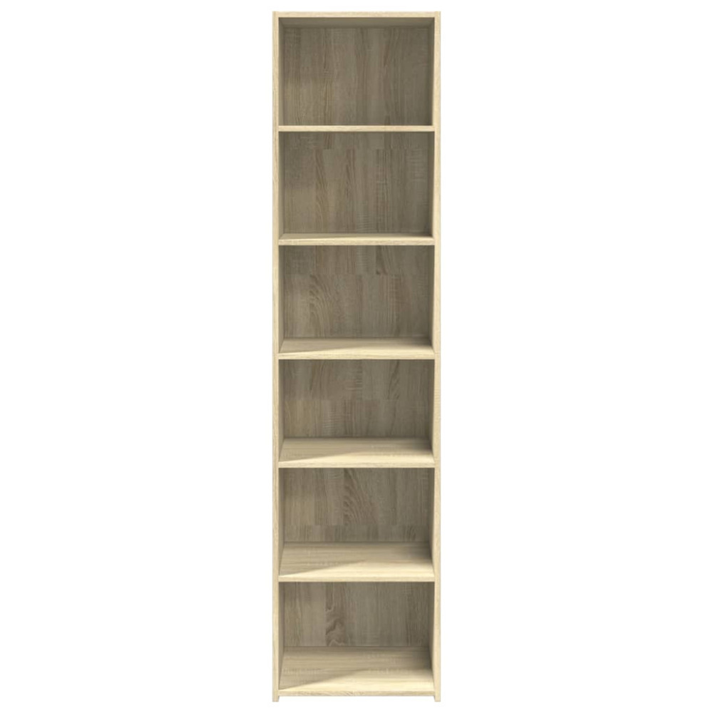 Produktbild för Högskåp sonoma-ek 45x41x185 cm konstruerat trä