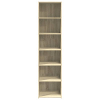 Produktbild för Högskåp sonoma-ek 45x41x185 cm konstruerat trä