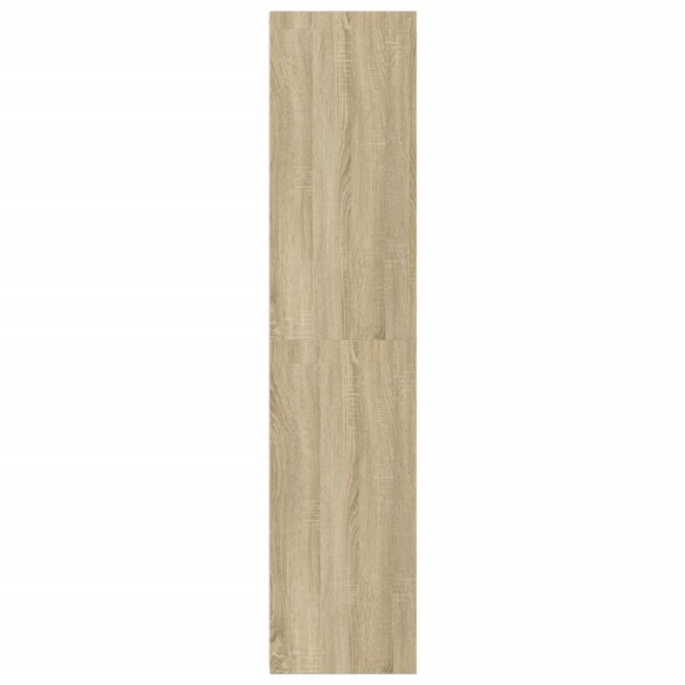 Produktbild för Högskåp sonoma-ek 45x41x185 cm konstruerat trä