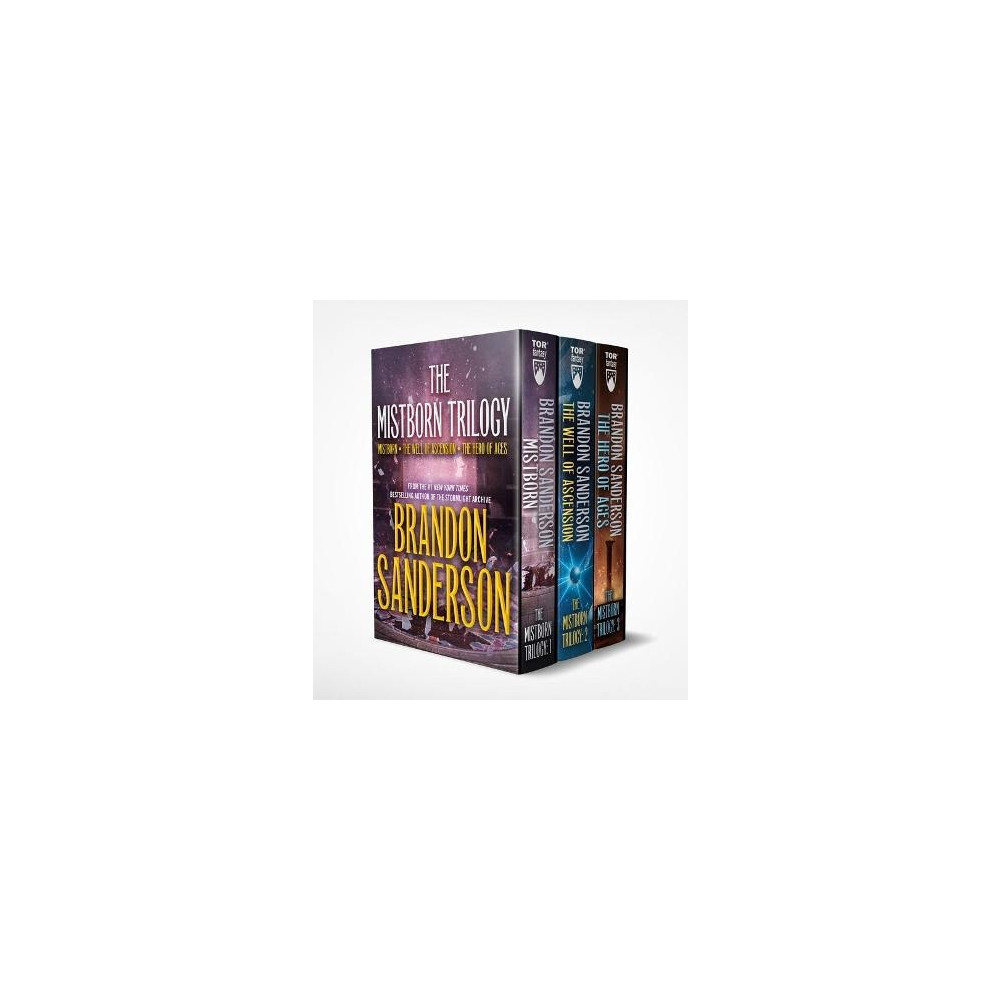 Produktbild för Mistborn Boxed Set I (häftad, eng)