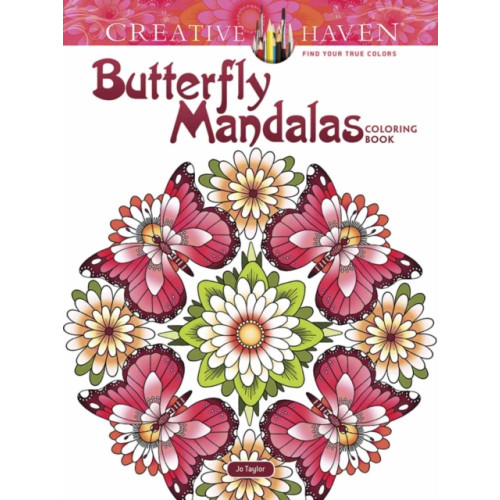 Dover publications inc. Creative Haven Butterfly Mandalas Coloring Book (häftad, eng)