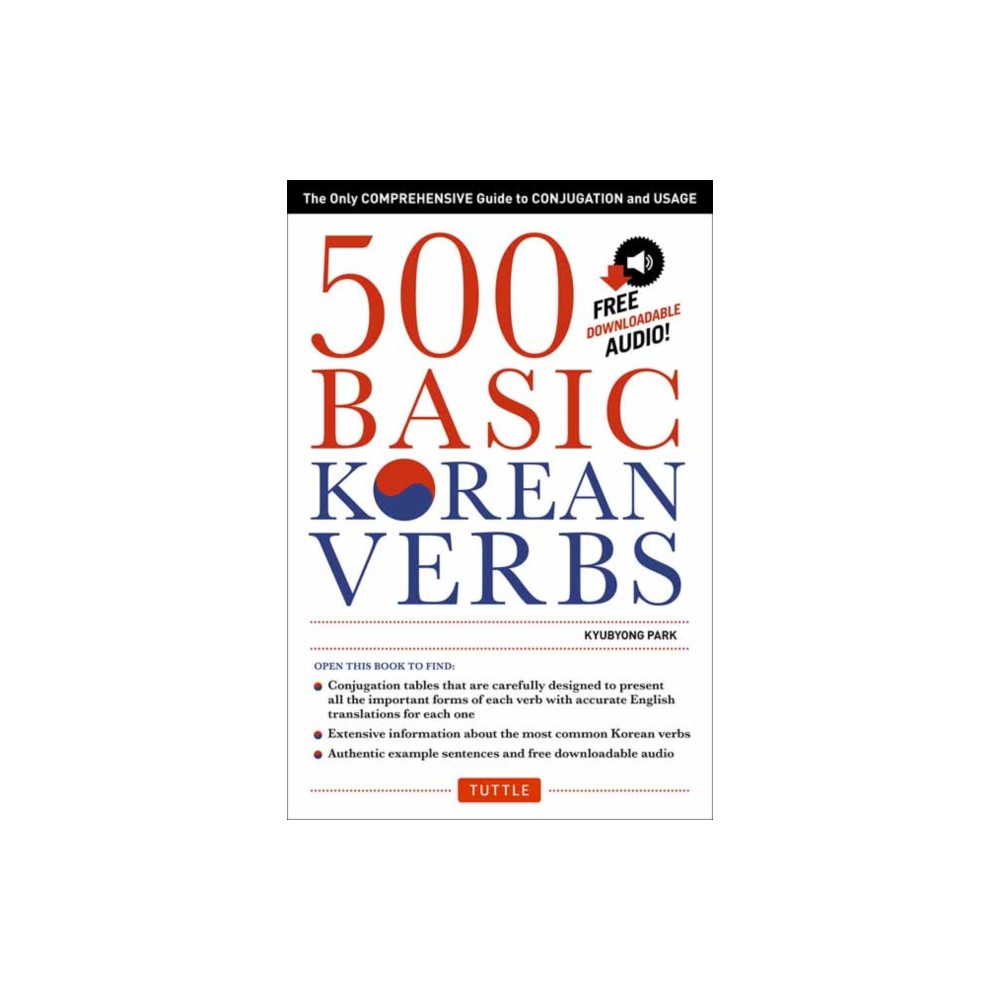 Produktbild för 500 Basic Korean Verbs (häftad, eng)