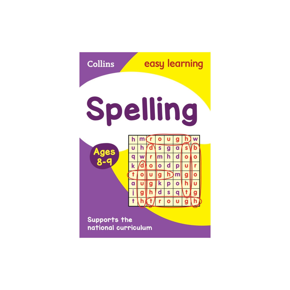 Produktbild för Spelling Ages 8-9 (häftad, eng)