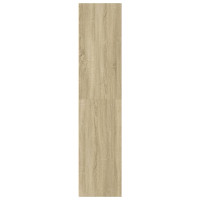 Produktbild för Högskåp sonoma-ek 30x41x185 cm konstruerat trä