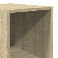 Produktbild för Högskåp sonoma-ek 30x41x185 cm konstruerat trä