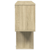 Produktbild för Vägghylla sonoma-ek 100x20x53 cm konstruerat trä