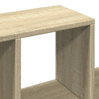 Produktbild för Vägghylla sonoma-ek 100x20x53 cm konstruerat trä