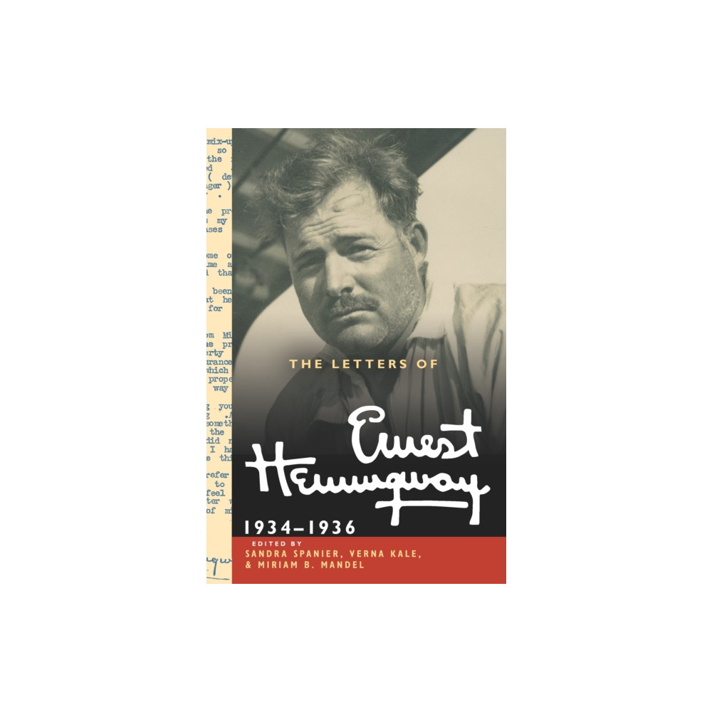 Produktbild för The Letters of Ernest Hemingway: Volume 6, 1934–1936 (inbunden, eng)