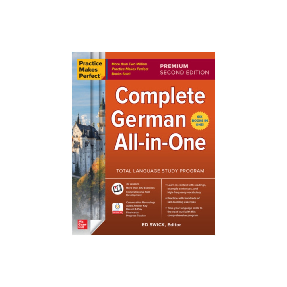 Produktbild för Practice Makes Perfect: Complete German All-in-One, Premium Second Edition (häftad, eng)