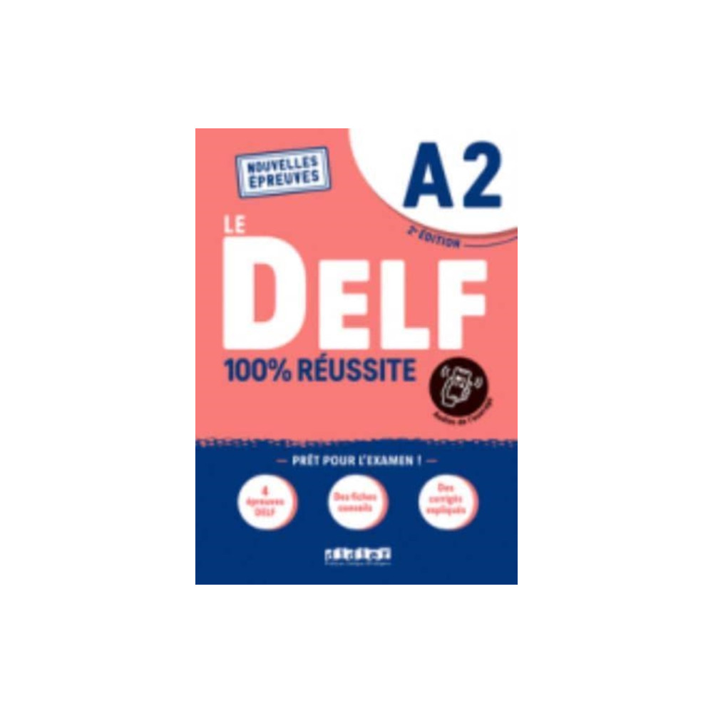 Produktbild för Le DELF A2 100% Reussite - edition 2022-2023 (häftad, fre)