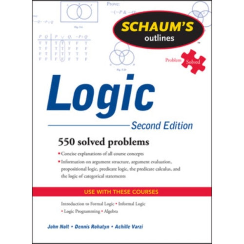 McGraw-Hill Education - Europe Schaum's Outline of Logic, Second Edition (häftad, eng)